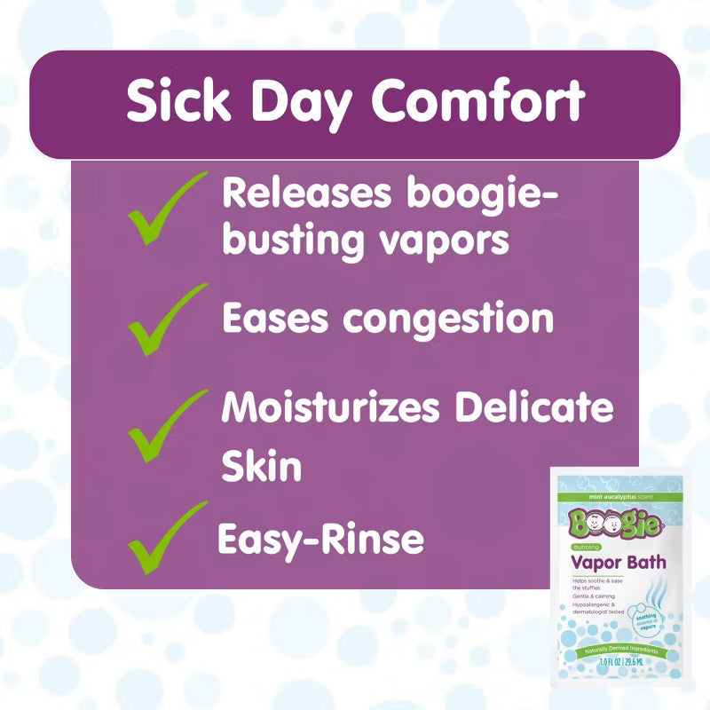 Boogie - Sobres de Vapor Espuma de Baño 30 ml