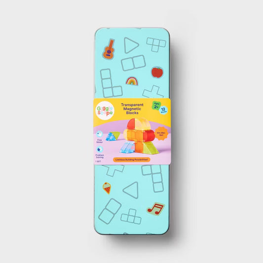 Gigglescape - Bloques Magnéticos Transparentes