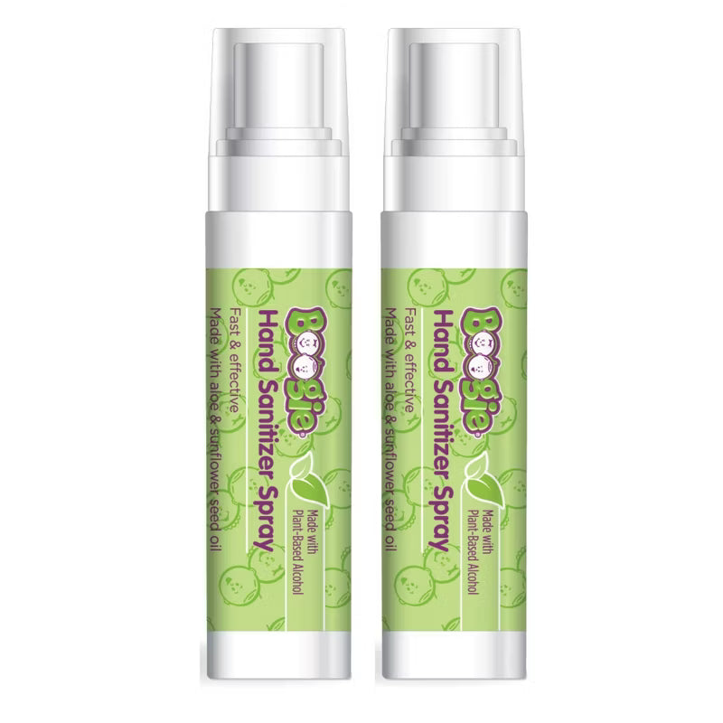 Boogie - Spray antibacterial para manos para niños y adultos 2 pzas 17.0ml