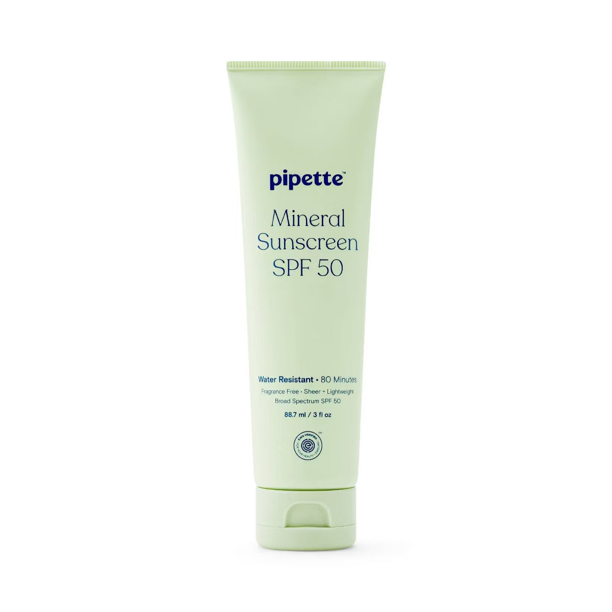 Pipette -Bloqueador solar mineral para bebé SPF 50 – 89ML