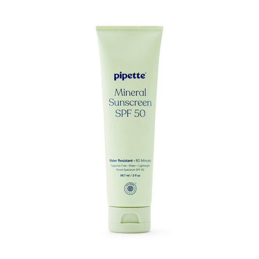 Pipette -Bloqueador solar mineral para bebé SPF 50 – 89ML