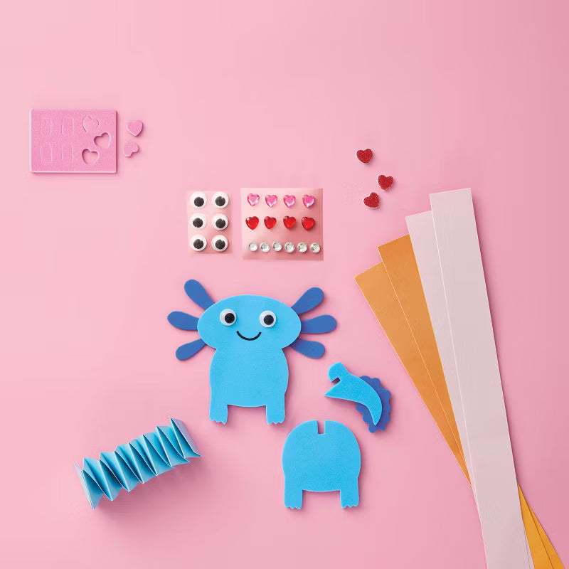 Mondo Llama -Kit de manualidades de animalitos acordeón (3 piezas)