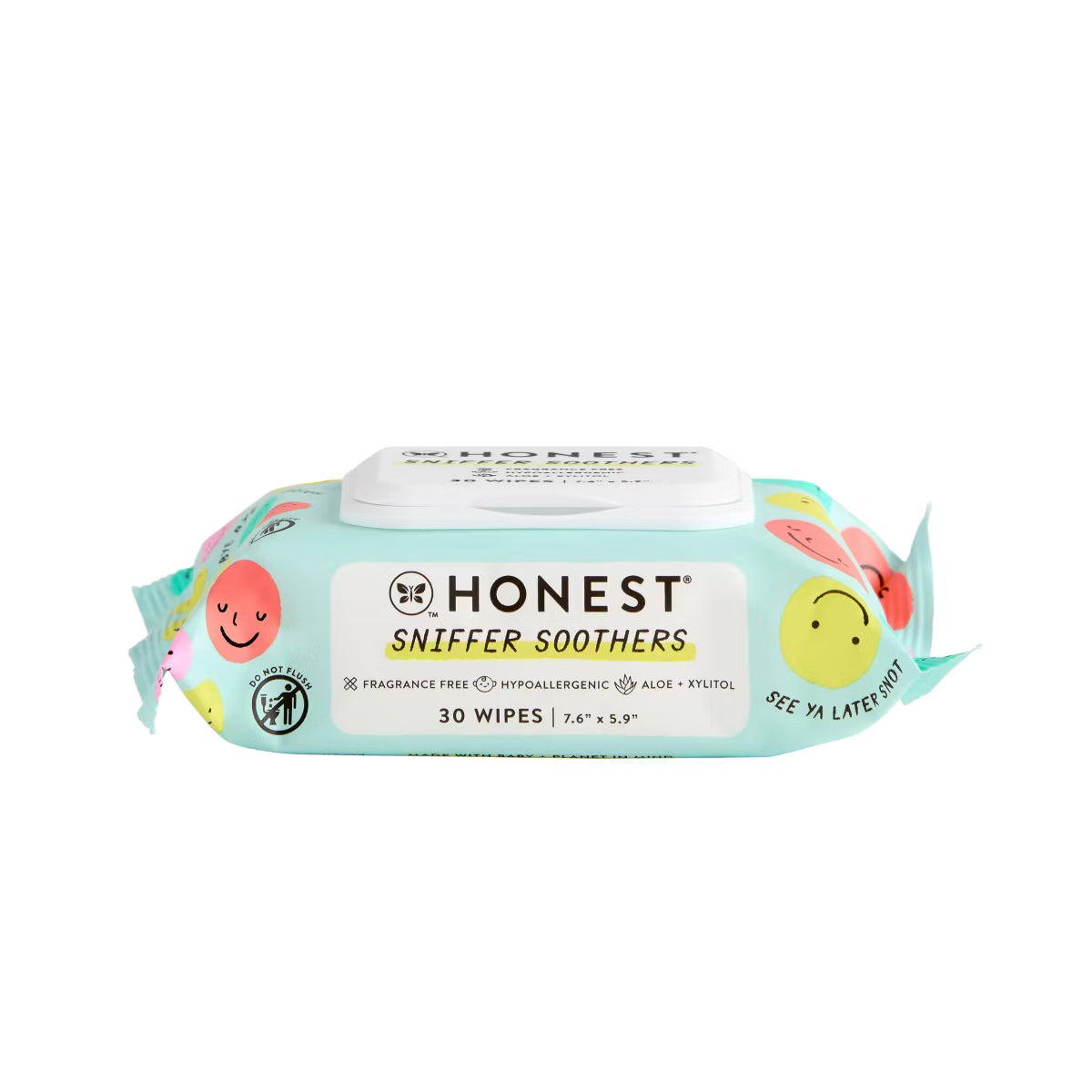 Honest Company -Toallitas Nasales y Faciales Sniffer Soothers 30 piezas